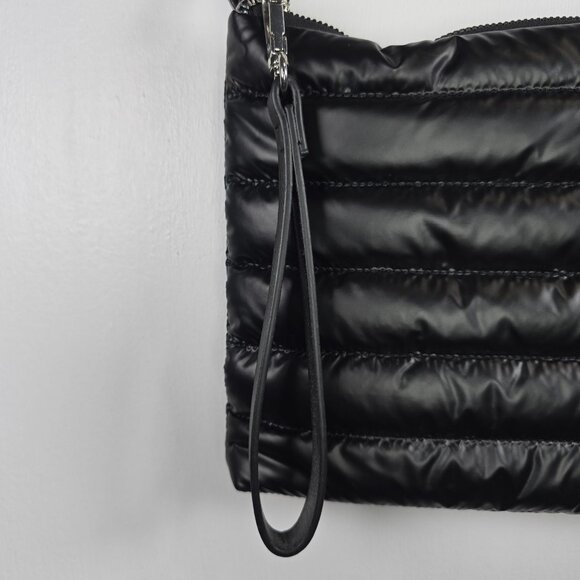 Samantha Brown Black Quilted Crossbody Bag – Lightweight Travel Purse, Wide Stra - Picture 4 of 8